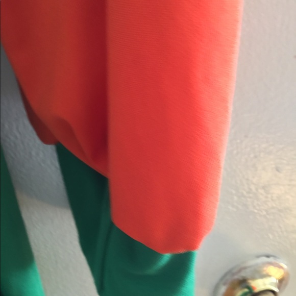 Color block wrap front dress - Picture 8 of 8